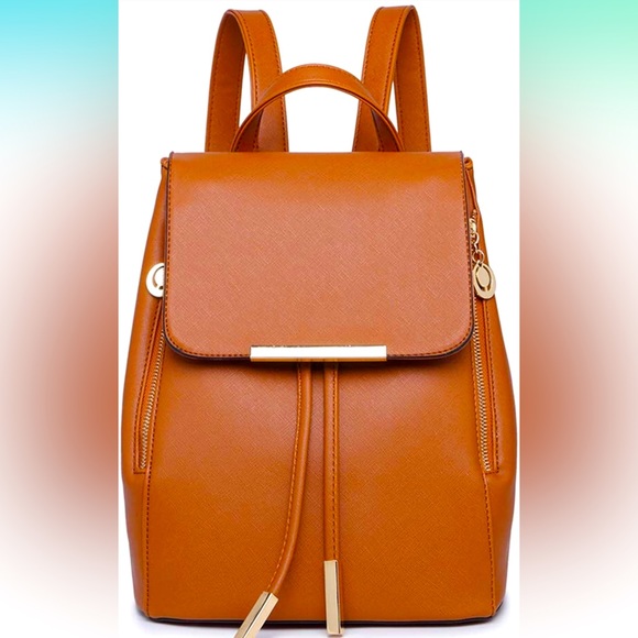 Fashion Shoulder Bag Rucksack PU Leather - Picture 1 of 4